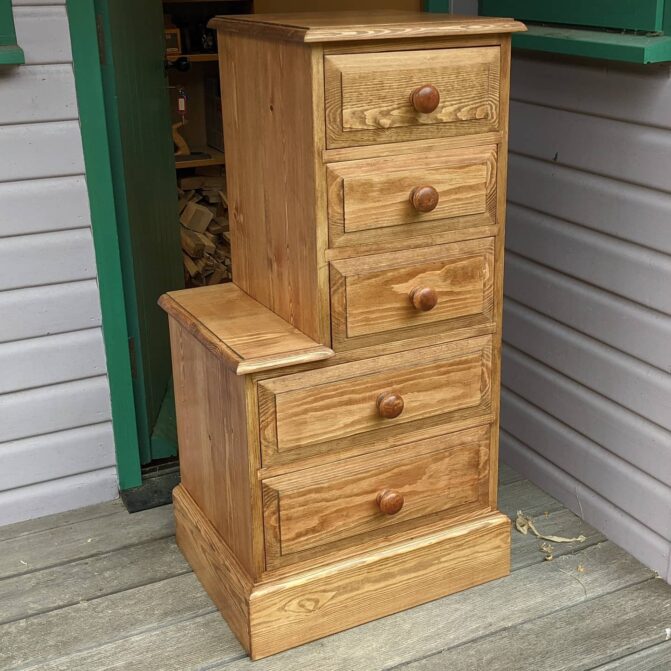 Finished set of drawers
